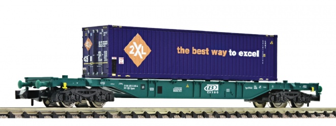 Container carrier car type Sgns<br /><a href='images/pictures/Fleischmann/Fleischmann-825207.jpg' target='_blank'>Full size image</a>